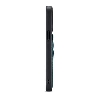 iPhone 14 Pro Max - Back Cover met Kaarthouder - Emerald Green