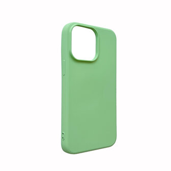 iPhone 15 - Liquid Back Cover - Licht Groen