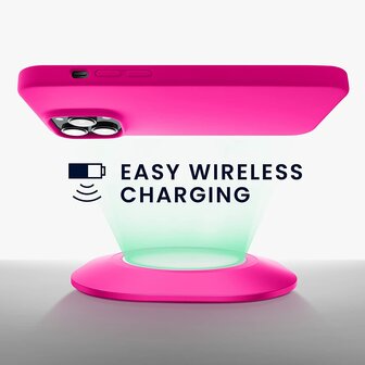 iPhone 14 Pro - Liquid Back Cover - Roze