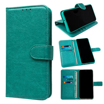 iPhone 16e - Book Case - Turquoise