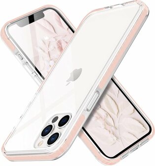 iPhone 11 Pro Max Roze - Gel Armor Back Cover