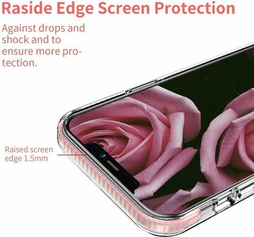 iPhone 11 Pro Max Roze - Gel Armor Back Cover