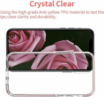 iPhone 11 Pro Max Roze - Gel Armor Back Cover