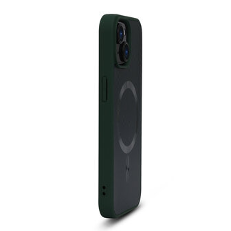 iPhone 13 Mini - Groen - Carbon MagSafe Back Cover