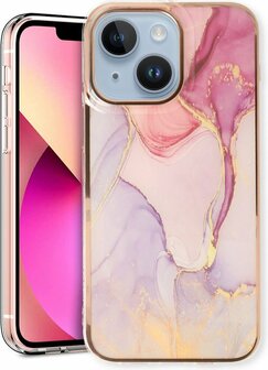 iPhone 14 Plus - Marmer Back Cover - Nova