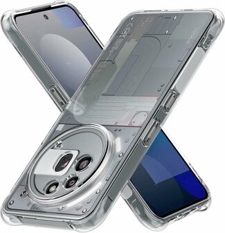 Nothing Phone 3a Pro - Anti Shock - Transparant