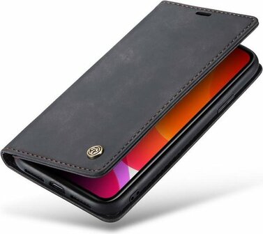 iPhone 12 Mini Charcoal Gray - Book Case
