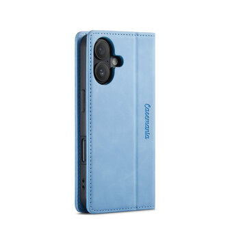iPhone 16 - Sky Blue - Book Case
