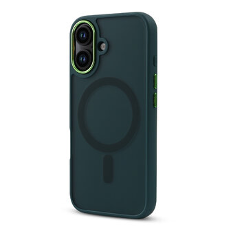 iPhone 16 - Groen - Matte Armor - Geschikt voor MagSafe