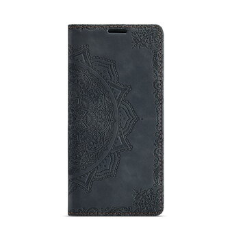 Samsung A14 Charcoal Gray - Mandala Book Case