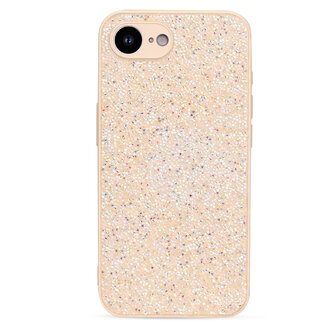 iPhone 16E - Diamant Glitter - Goud