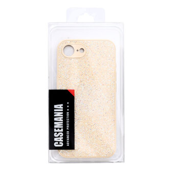 iPhone 16E - Diamant Glitter - Goud