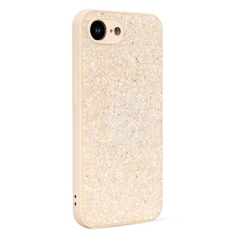 iPhone 16E - Diamant Glitter - Goud