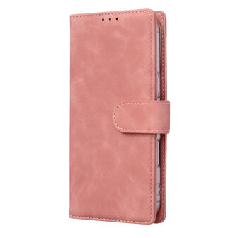 iPhone 16e - Suide Book Case - Roze