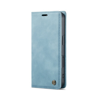 iPhone 16 - Aqua Blue - Book Case