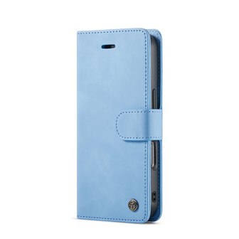 iPhone 16 Pro - Sky Blue - 2 in 1 Book Case