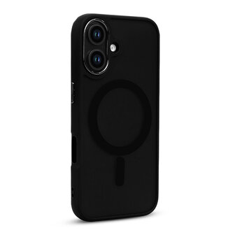 iPhone 16 - Zwart - Matte Armor - Geschikt voor MagSafe