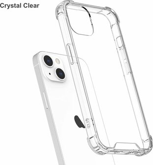 iPhone 14 - Anti Shock &amp;amp; 2x Full Glas - Transparant