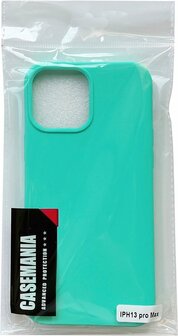 iPhone 13 Pro Max - HQ TPU Back Cover - Turquoise