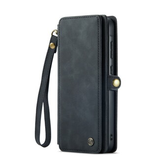 Samsung A56 - Charcoal Gray - 2 in 1 Book met Extra Vakken