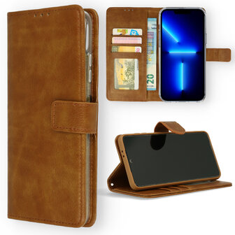 iPhone 13 Pro - Book Case - Bruin