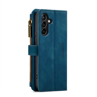 Samsung A55 - Navy Blue - Book Case met Rits