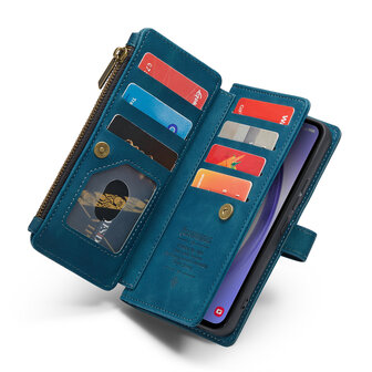 Samsung A55 - Navy Blue - Book Case met Rits