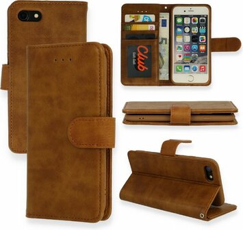 iPhone SE 2022 Bruin - HQ Book Case