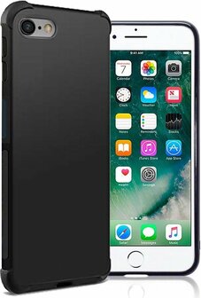 iPhone SE (2020) Zwart - Anti Shock