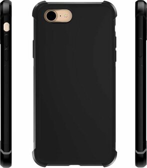 iPhone SE (2020) Zwart - Anti Shock