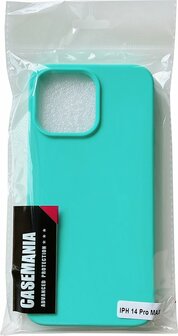 iPhone 14 Pro Max - HQ TPU Back Cover - Turquoise