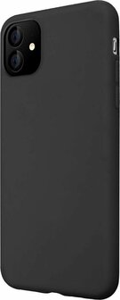 iPhone 11 - Combi Deal - Anti Shock Transparant - Back Cover Zwart &amp;amp; Glas