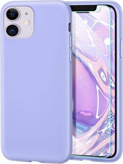 iPhone 12 Mini - Back Cover &amp;amp; Glas - Paars