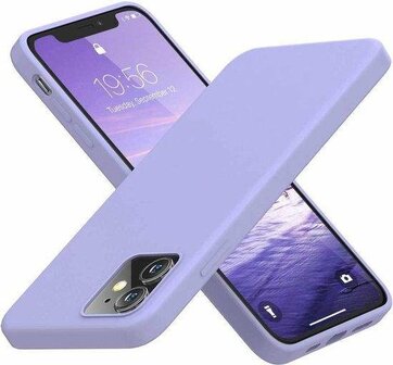 iPhone 12 Mini - Back Cover &amp;amp; Glas - Paars