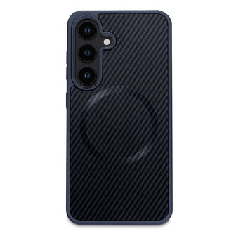 Samsung A56 - Zwart - Carbon MagSafe Back Cover