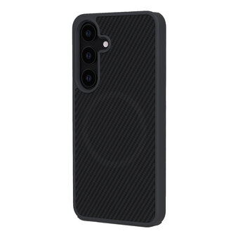 Samsung A56 - Zwart - Carbon MagSafe Back Cover
