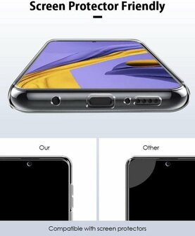 A51 - Back Cover &amp;amp; 2X Glas - Transparant