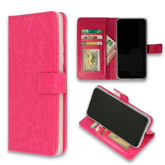 Motorola G7 &amp;amp; G7 Plus - Book Case - Roze