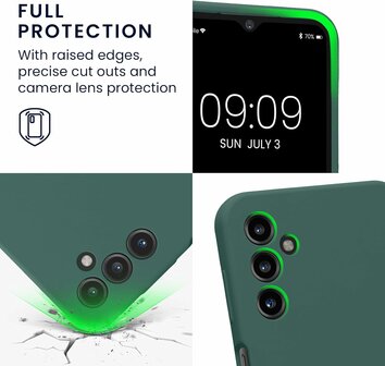 Samsung A55 - Liquid Back Cover - Groen