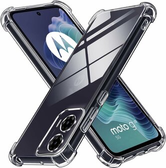Moto G35 - Anti Shock - Transparant