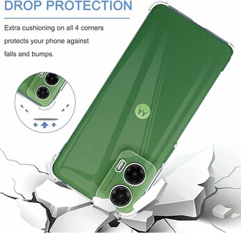 Moto G35 - Anti Shock - Transparant