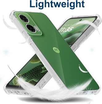 Moto G35 - Anti Shock - Transparant