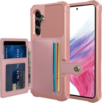 Samsung A14 Rosegoud - RFID Back Cover
