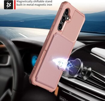 Samsung A14 Rosegoud - RFID Back Cover