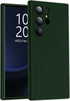 Samsung S24 Ultra - Liquid Back Cover - Groen