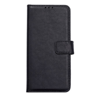 Xiaomi 14T - Book Case &amp;amp; Glas - Zwart