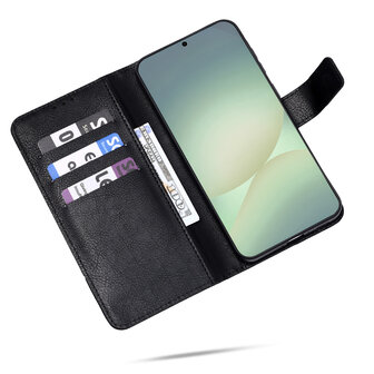 Xiaomi 14T - Book Case &amp;amp; Glas - Zwart
