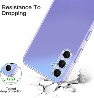A55 - Back Cover &amp;amp; 2x Glas - Transparant