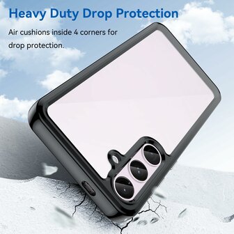 Samsung A56  - Zwart - Armor Back Cover