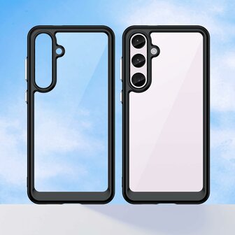 Samsung A56  - Zwart - Armor Back Cover